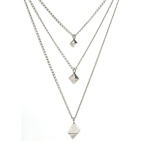 silver necklaces polyvore - Pesquisa Google