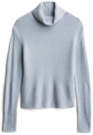 blue grey sweater