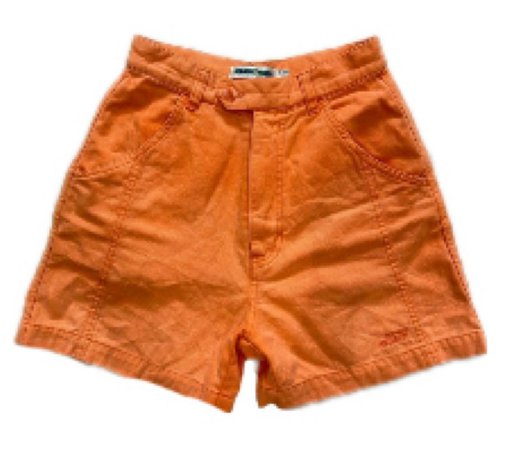 orange yellow shorts
