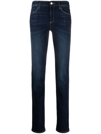Emporio Armani mid-rise skinny jeans