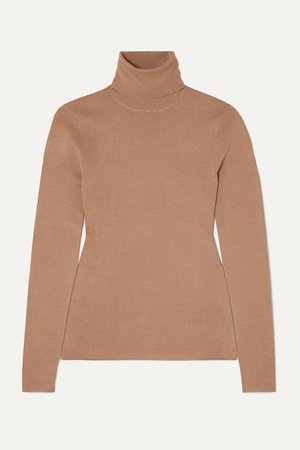 Joseph | Silk-blend turtleneck sweater | NET-A-PORTER.COM