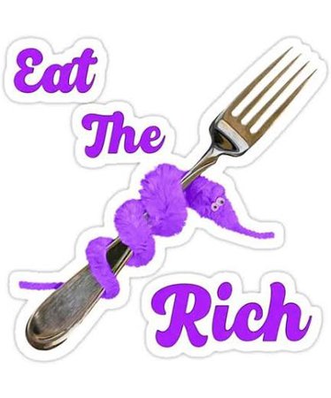 eat the rich worm on a string - Google Search