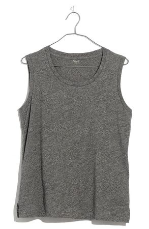 Madewell Whisper Cotton Crewneck Muscle Tank | Nordstrom