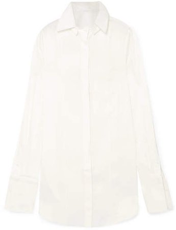 Peter Do - Convertible Tencel-blend Shirt - White