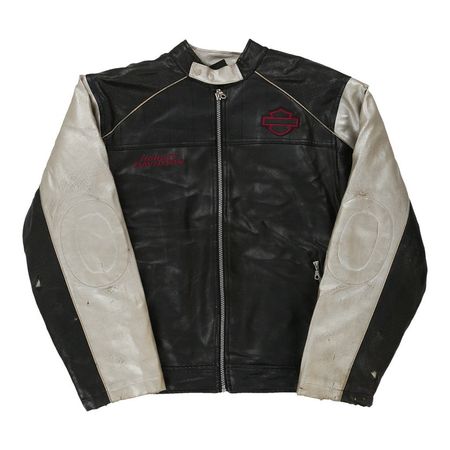 Harley Davidson leather jacket front