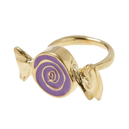 Q-Pot | Petit Spin Candy Ring (Purple)