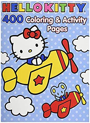 Amazon.com: Hello Kitty Coloring Book Jumbo 400 Pages -- Featuring Classic Hello Kitty Characters!: Toys & Games