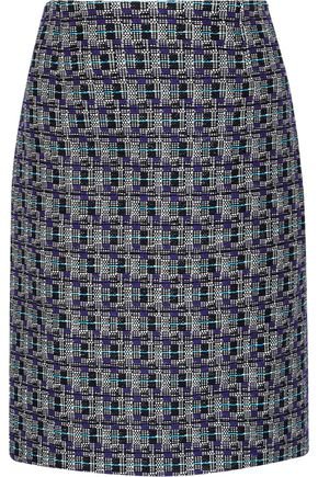 Cotton and wool-blend tweed skirt | OSCAR DE LA RENTA | Sale up to 70% off | THE OUTNET