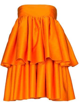 Rotate Carmina Tiered Mini Dress Ss20 | Farfetch.com