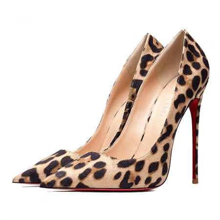 leopard print heels