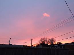 tumblr pink aesthetic sky