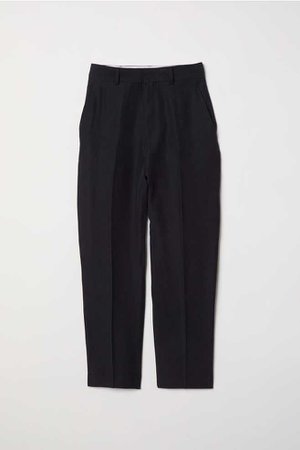 Костюмные брюки - Черный - | H&M RU