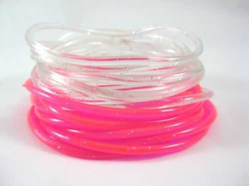 Pink Jelly Bracelets