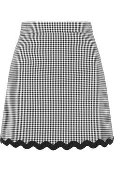gingham skirt