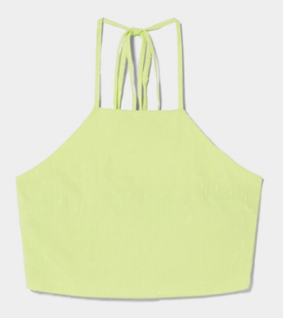 lime green top