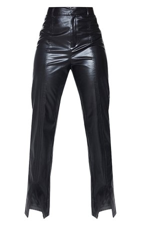 Leather PU trousers