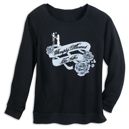 Jack Skellington and Sally Fashion Sweatshirt for Women | shopDisney