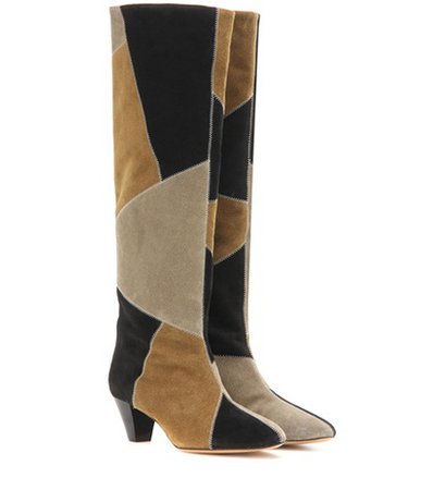Ross suede knee-high boots