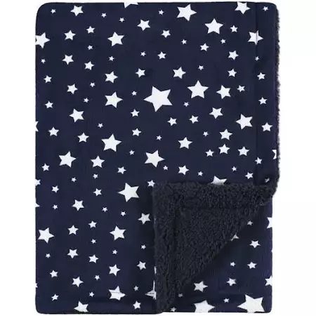 blue star print baby blanket - Google Search