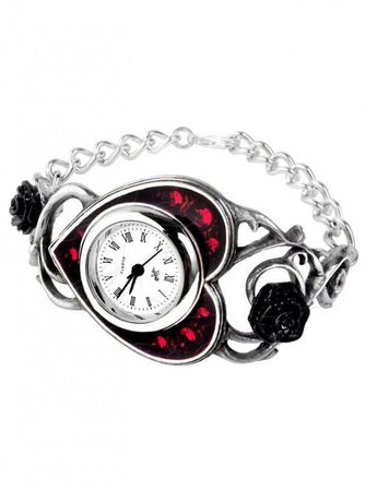 "Bed Of Blood" Roses Watch by Alchemy of England | Inked Shop