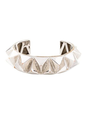 Jennifer Fisher Medium Triangular Stud Cuff - Bracelets - WJR21075 | The RealReal