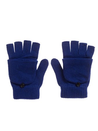 Fendi Monster Gloves Blue