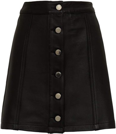 Rosie Leather Mini Skirt