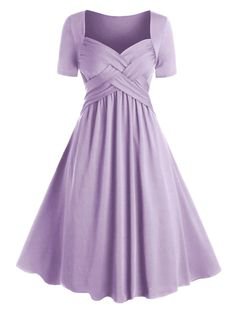 Lavender Swing Dress