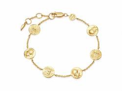 Lucy Williams Gold Legion Coin Bracelet | 18ct Gold Vermeil | Missoma | Missoma Limited