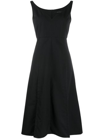 Rokh Flared Sleeveless Dress Ss20 | Farfetch.Com