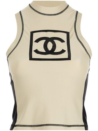 Chanel Pre-Owned 2003 Sport Line CC-print Vest - Farfetch