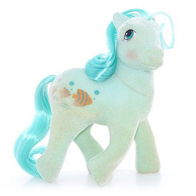 My Little Pony Angel Year Five So Soft Ponies II G1 Pony
