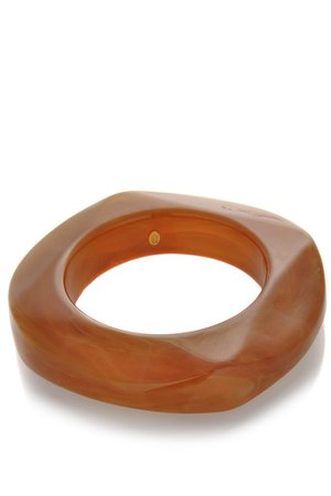 KENNETH JAY LANE - BROWN AGATE Round Bangle – PRET-A-BEAUTE.COM