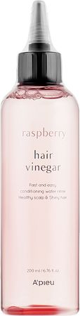 A'pieu Raspberry Hair Vinegar - Μαλακτικό ξέβγαλμα μαλλιών με βάση το ξύδι βατόμουρου | Makeup.gr
