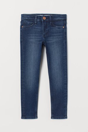 Superstretch Skinny Fit Jeans - Dark denim blue - Kids | H&M US