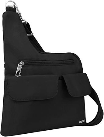 Amazon.com: Travelon Anti-Theft Cross-Body Bag, Black, One Size