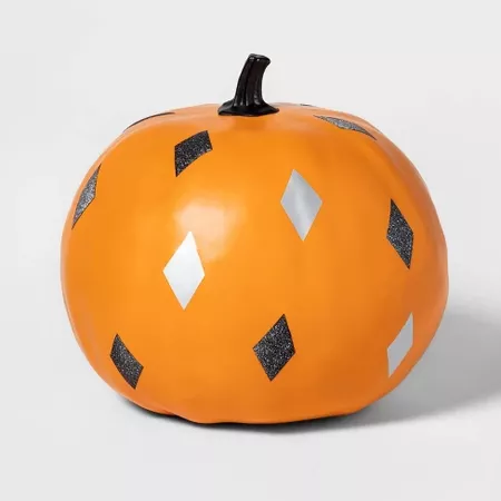 Painted Diamonds Halloween Pumpkin Medium Orange - Hyde & EEK! Boutique™ : Target