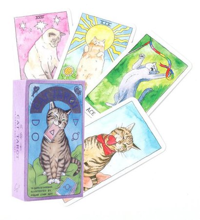 Cat Tarot 78-Card Deck Witchcraft Beginner Tarot | Etsy