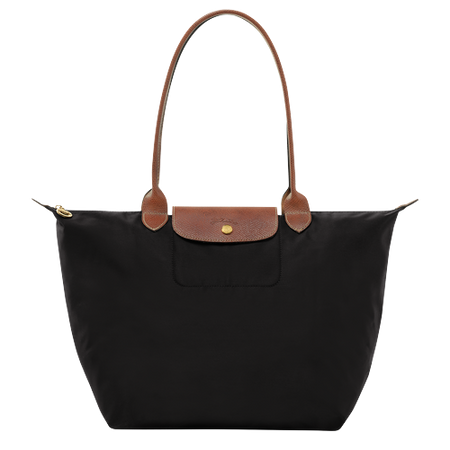LONGCHAMP LE PLIAGE ORIGINAL  Made with recycled fabric Tote bag L - Black