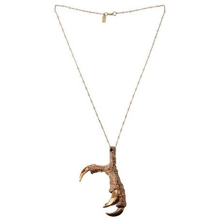 Gold Claw Necklace