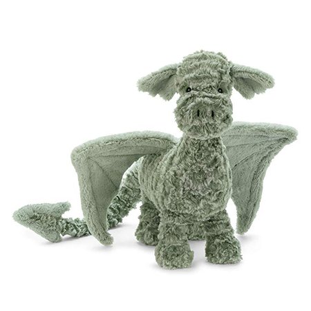 Jellycat Drake Dragon Stuffed Animal, 20 inches: Toys & Games