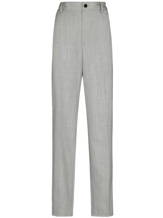 Commission high-waist Wool Trousers - Farfetch