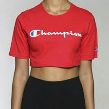 red crop t shirt - Google Search