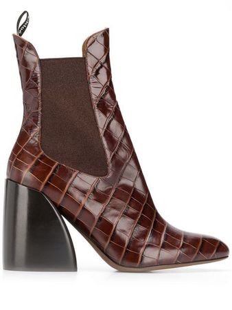 Chloé Wave chelsea boots $1,023 - Buy SS19 Online - Fast Global Delivery, Price