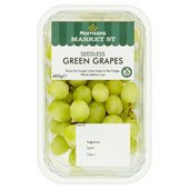 Morrisons: Morrisons Seedless Green Grapes 400g(Product Information)