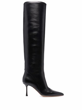 Shop Francesco Russo over-the-knee boots with Express Delivery - FARFETCH