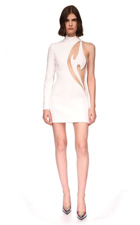 Asymmetric Crystal Cady Mini Dress By David Koma | Moda Operandi