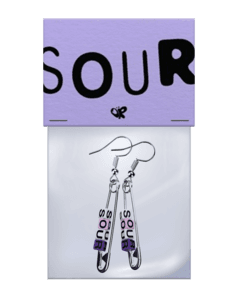 Sour Safety Pin Earrings – Olivia Rodrigo Music