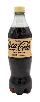 vanilla diet coke in a bottle