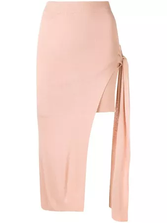 Jacquemus nude draped skirt - Buy Online SS19 - Quick Shipping, Price